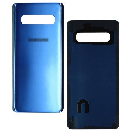 Задня панель корпусу Samsung G973 Galaxy S10, синій колір (141572)