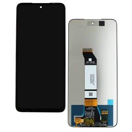 Дисплей для Xiaomi Poco M3 Pro 5G, Redmi Note 10 5G, чорний, без рамки, China quality (156282)