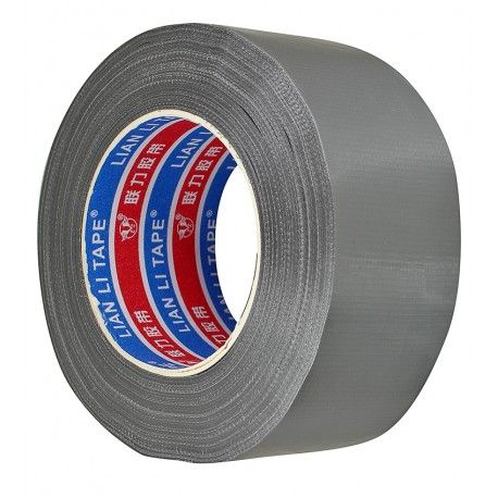 Скотч армований ТПЛ Lian Li Tape 190мкм, рулон 50мм х50м сірий (164864)