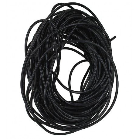 Кабель в силіконовій ізоляції 20AWG, 0,5 мм , 1 м, чорний, UL3135 (165079)