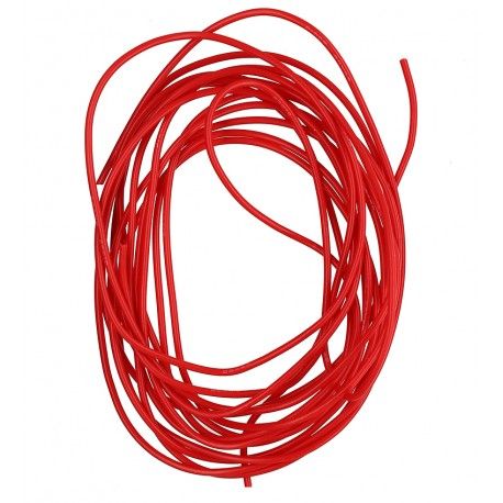 Кабель в силіконовій ізоляції 26AWG, 0,16 мм , 1 м, червоний, UL3135 (165080)