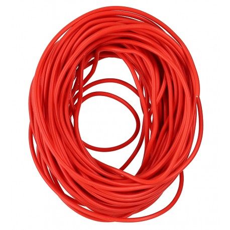 Кабель в силіконовій ізоляції 22AWG, 0,34 мм , 1 м, червоний, UL3135 (165095)
