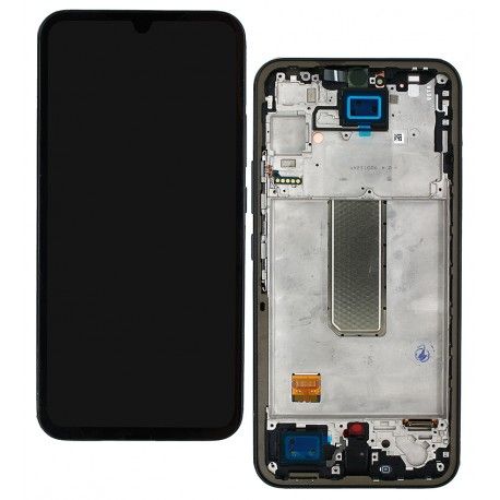 Дисплей для Samsung A346 Galaxy A34 5G, (black, with frame, Original (PRC)) (162096)