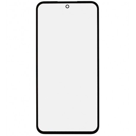 Скло дисплея для Samsung A356 Galaxy A35, з OCA-плівкою, чорний (165356)