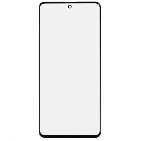 Скло дисплея для Samsung M626 Galaxy M62, з OCA-плівкою, чорне (165360)