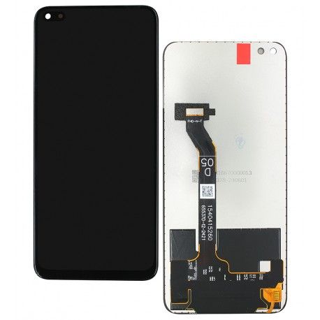 Дисплей для Huawei Nova 8i, чорний з тачскріном, High quality (165444)