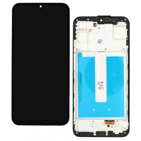 Дисплей для Samsung M346 Galaxy M34 5G, чорний, з тачскріном, з рамкою, High quality, (OLED) (165491)