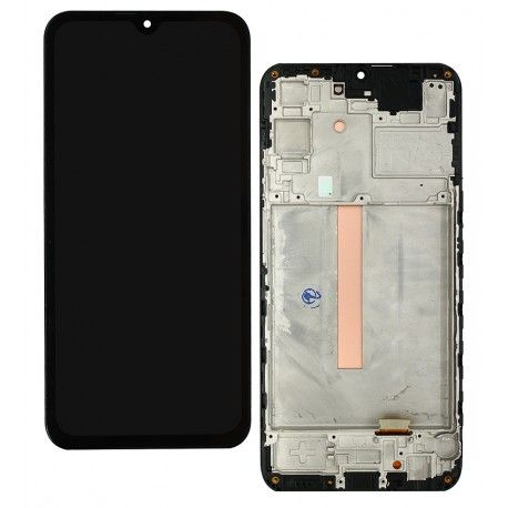 Дисплей для Samsung A256 Galaxy A25 (2023), чорний, з рамкою, High Quality, (OLED) (165680)