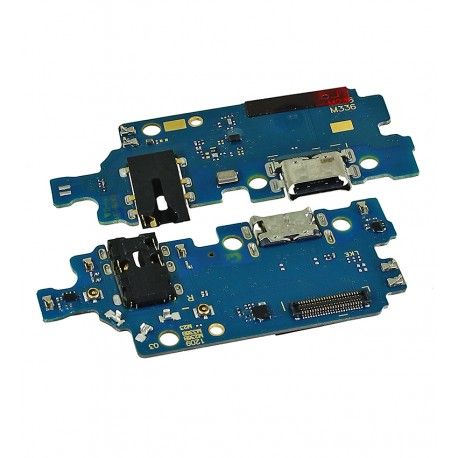 Шлейф для Samsung M236B Galaxy M23, конектора зарядки, конектора гарнітури, мікрофона, (плата зарядки) (164221)