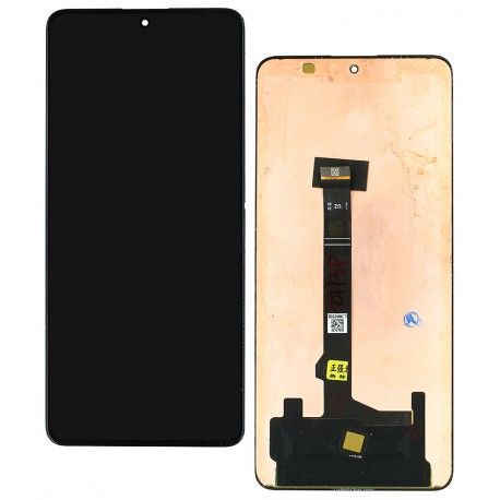 Дисплей для Xiaomi Poco X6, Poco X6 Pro, Redmi Note 13 Pro 5G, чорний, без рамки, High Quality, (OLED) (165902)