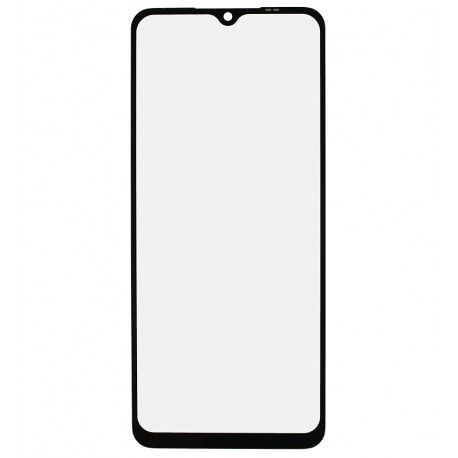 Скло корпуса для Xiaomi Poco C40, Redmi 10C, з ОСА-плівкою, чорний (164060)