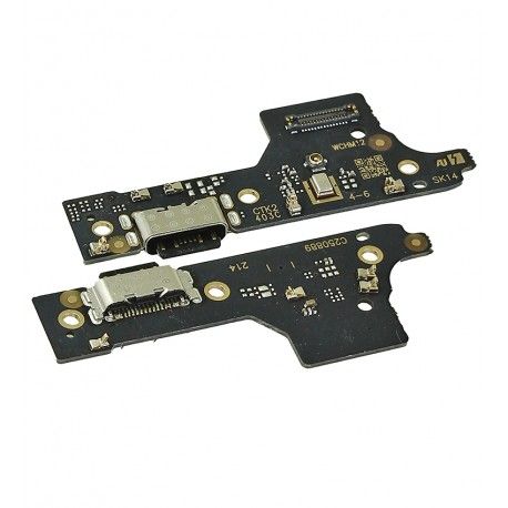 Шлейф для Xiaomi Redmi 12, конектор зарядки, China quality, (плата зарядки) (166702)