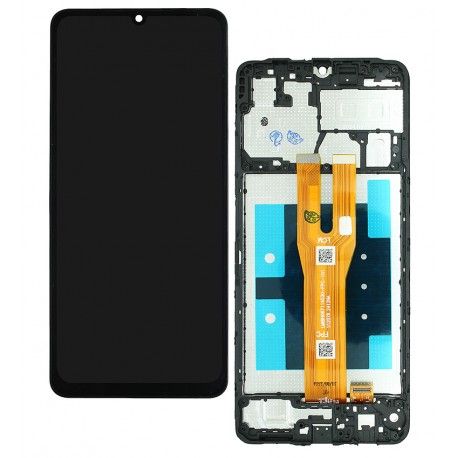 Дисплей для Samsung A065F Galaxy A06 (2024), чорний, з сенсорним екраном, з рамкою, High quality (166784)
