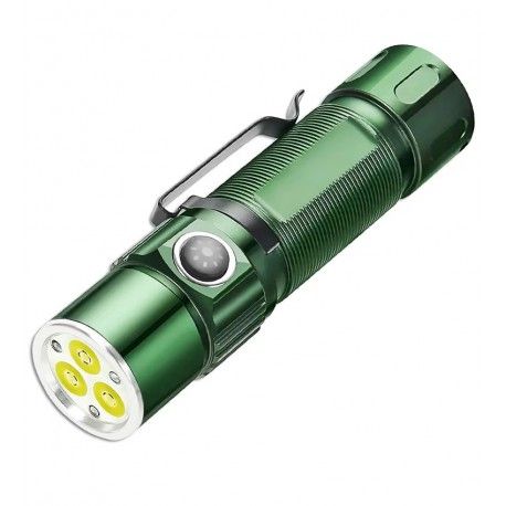 Ліхтарик A05-3XPG, power bank, Li-Ion акумулятор 1000мАч, індикація заряду, ЗП Type-C, Box (168173)