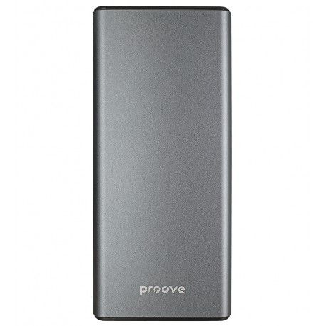 Power bank Proove Metalskin 65Вт 30000 мАг Type-C, Micro USB, 2USB , metal gray (168104)