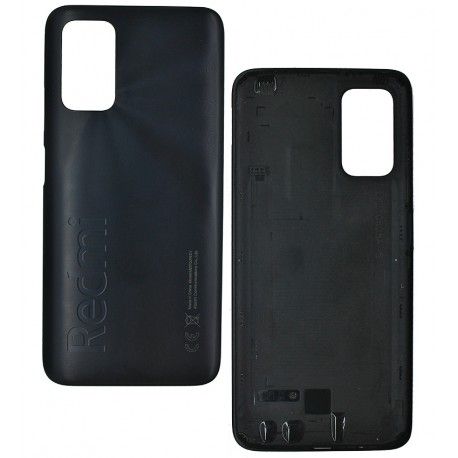 Задня панель корпусу для Xiaomi Redmi 9T, сірий, Carbon Gray, J19S, M2010J19SG, M2010J19SY, China quality (150425)