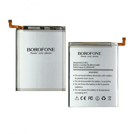 Акумулятор Borofone EB-BM325ABN для Samsung A326 Galaxy A32 5G, A426 Galaxy A42 5G, A726 Galaxy A72 5G, M225, M325 Galaxy M32, Li-ion, 3,86 B, 6000 (168278)