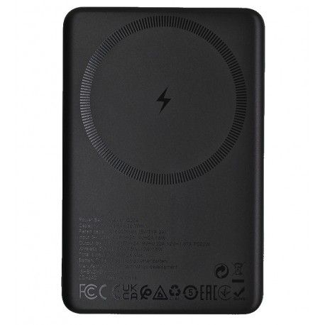 Power bank Hoco Q26A PD20W 10000 мАг Type-C , магнітний з бездротовою зарядкою 15Вт (168287)