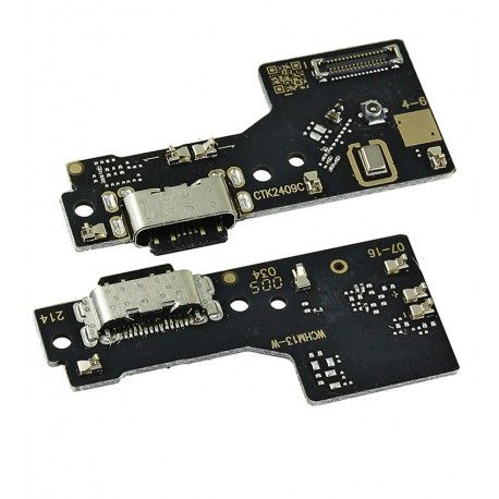 Шлейф для Xiaomi Redmi 13, конектора зарядки, High quality, (плата зарядки) (168662)