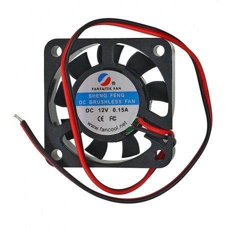 Вентилятор 40 х 40 х 10мм 12VDC 6000 RPM Hydraulic (2 дроти) (163626)