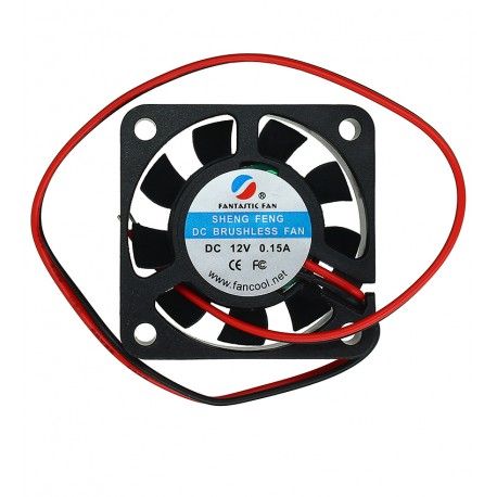 Вентилятор 40 х 40 х 10мм 12VDC 7000 RPM Hydraulic (2 дроти) (168705)