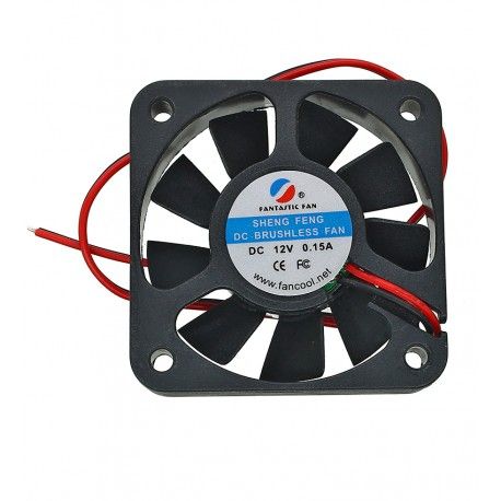 Вентилятор 50 х 50 х 12мм 12VDC 5500 RPM Hydraulic (2 дроти) (168709)