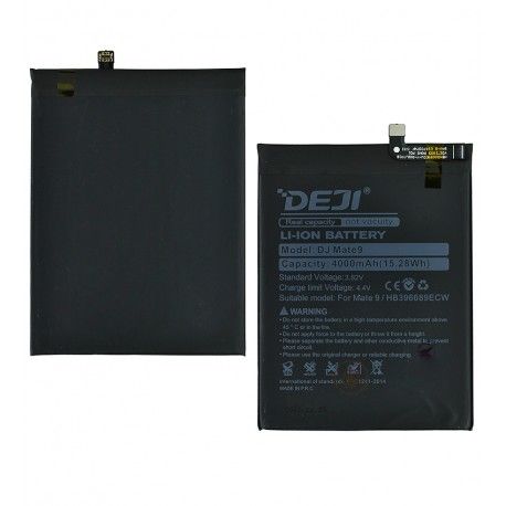 Акумулятор Deji HB396689ECW для Huawei Enjoy 7 Plus, Mate 9, Mate 9 Pro, Nova Lite+, Y7 (2017), Y7 Prime, Li-ion, 3,82 B, 4000 мАг (166941)