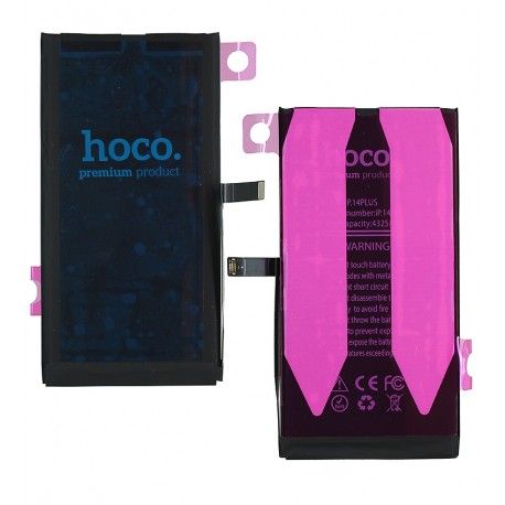 Акумулятор Hoco для Apple iPhone 14 Plus, Li-ion, 3,86 B, 4325 мАг, (A2850) (169090)