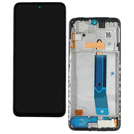 Дисплей для Xiaomi Poco M4 Pro 4G, Redmi Note 11S, чорний, з рамкою, оригінал (PRC) (167714)