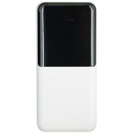 Power bank Remax RPP-680, 20000 мАг, PD20W (USB/Type-C + кабель 2в1 Type-C, Lightning), білий (169185)