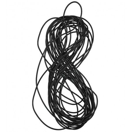 Кабель в силіконовій ізоляції 18AWG, 0,75 мм , 1 м, чорний, UL3135 (169053)