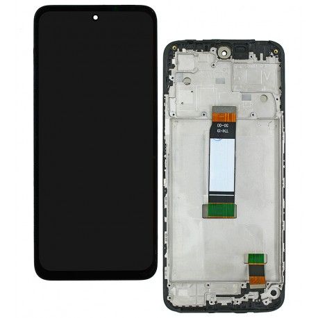Дисплей для Xiaomi Poco M6 Pro 5G, Redmi 12, чорний, з тачскрином, High quality, з рамкою, High quality (160474)