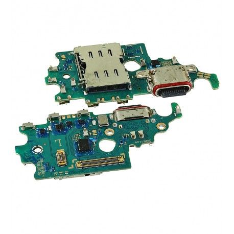 Шлейф для Samsung G991 Galaxy S21 5G, конектора зарядки, High quality, (плата зарядки) (169896)