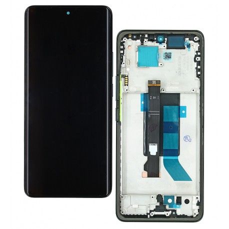 Дисплей для Xiaomi Redmi Note 14 Pro (5G), чорний, з рамкою, High Quality (OLED) (170104)