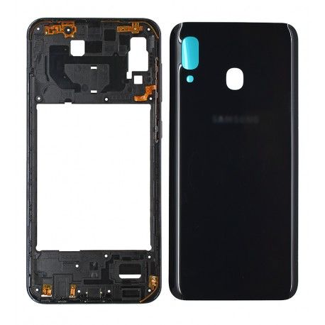 Корпус Samsung A305F / DS Galaxy A30, чорний (137519)