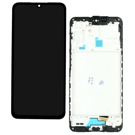 Дисплей для Samsung A165 Galaxy A16, чорний, з рамкою, High Quality, (OLED) (170253)