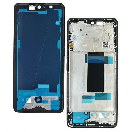 Рамка кріплення дисплея для Xiaomi Redmi Note 13 Pro (5G), чорна (170290)
