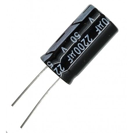 Конденсатор електролітичний 2200 uF 50 V, 105 C, d16 h30 (CHONG) (171206)