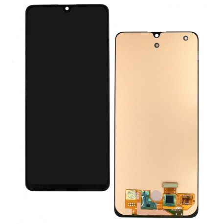 Дисплей для Samsung A325 Galaxy A32, чорний, без рамки, High quality, (OLED) (156235)