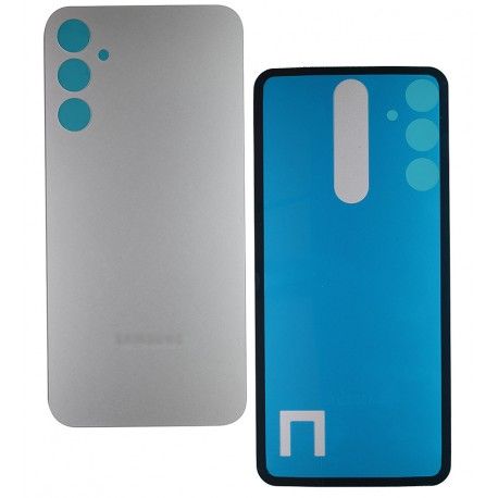 Задняя панель корпуса Samsung A346 Galaxy A34 5G, серебристый (163319)