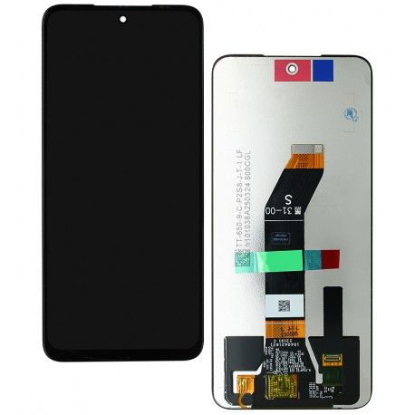 Дисплей для Xiaomi Redmi 10 (2021), Redmi 10 (2022), чорний, без рамки, (Box) (167847)
