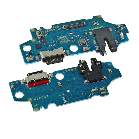 Шлейф для Samsung A057 Galaxy A05s, конектора зарядки, High quality, (плата зарядки) (165969)