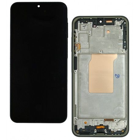 Дисплей для Samsung A266 Galaxy A26 5G (2025), чорний, з рамкою, High Quality, (OLED) (171674)