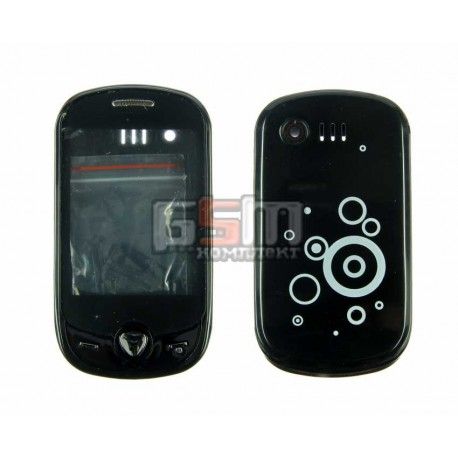 Корпус для Samsung C3510, чорний, China quality ААА (008112)
