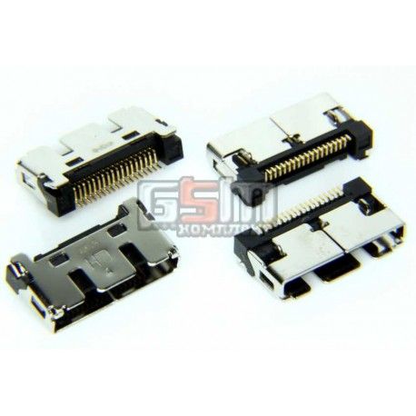 Конектор зарядки для Samsung C120, C130, C200, C210, C230, C300, D500, E350, E700, E710, N400, Q200, T500, X100, X200, X300, X510, X620, X700 (007472)