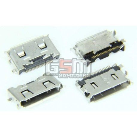 Конектор зарядки для Samsung C3050, I6220, M8800, S3310, S5230 Star, S5230 TV, S5230W, S5233, S7330, original, 3710-002681 (019130)