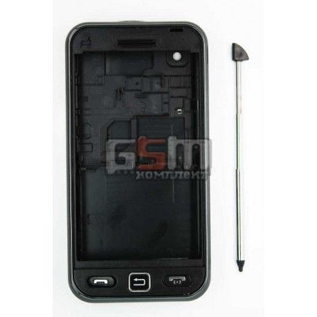 Корпус для Samsung S5230W, High quality, чорний (020123)