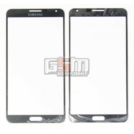 Скло дисплея Samsung N900 Note 3, N9000 Note 3, N9005 Note 3, N9006 Note 3, сіре (075442)