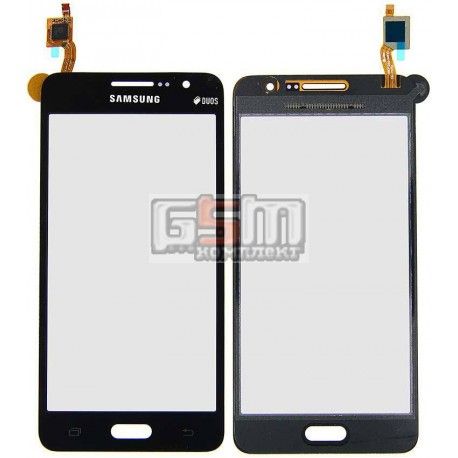 Тачскрін для Samsung G530F Galaxy Grand Prime LTE, G530H Galaxy Grand Prime, сірий , BT541 (094944)