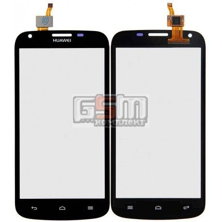 Тачскрін для телефону Huawei Ascend Y600-U20 Dual Sim, чорний (092578)